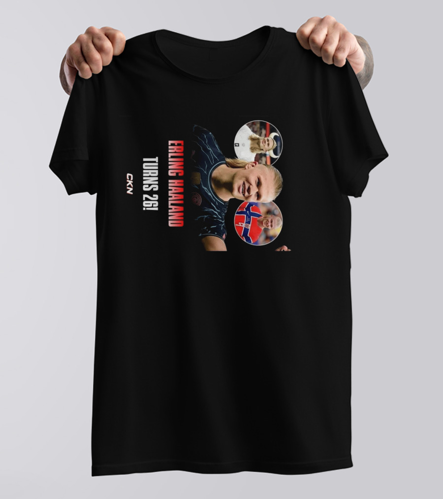 Erling Haaland Turns 26 CKN T-Shirt