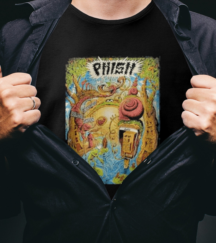 Phish Maarten Donders Madison Square Garden July 22 29 2026 New York City Fifth Edition T-Shirt
