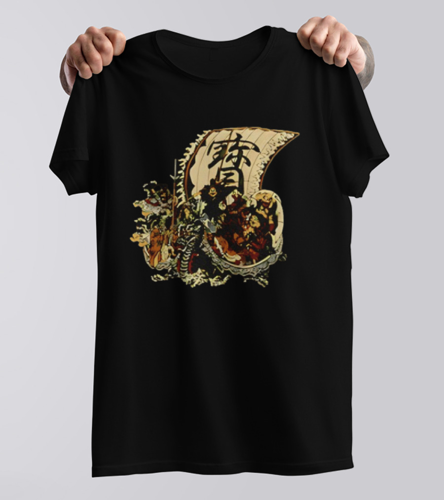 Seven Lucky Gods Japanese Shichi Fukujin Takarabune Treasure Ship T-Shirt