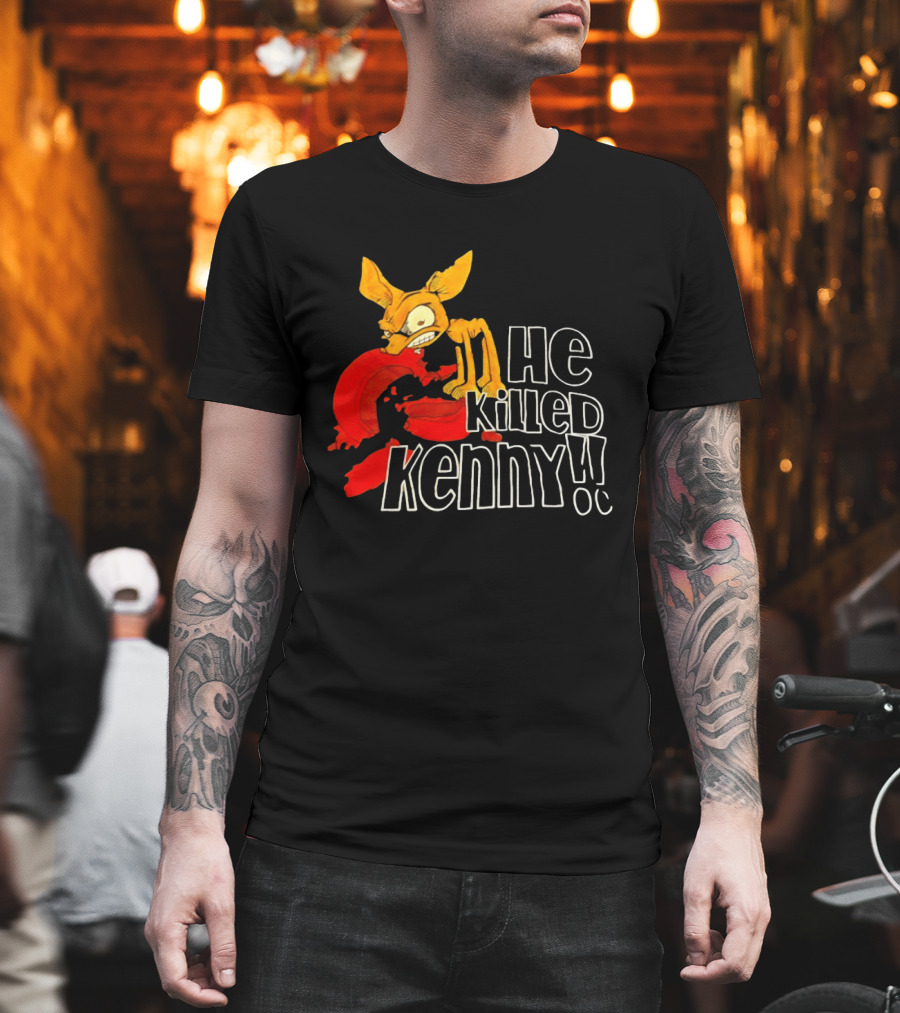 South Park Comedy Central He Killed Kenny Characters T-Shirt
