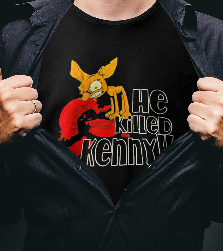 South Park Comedy Central He Killed Kenny Characters T-Shirt