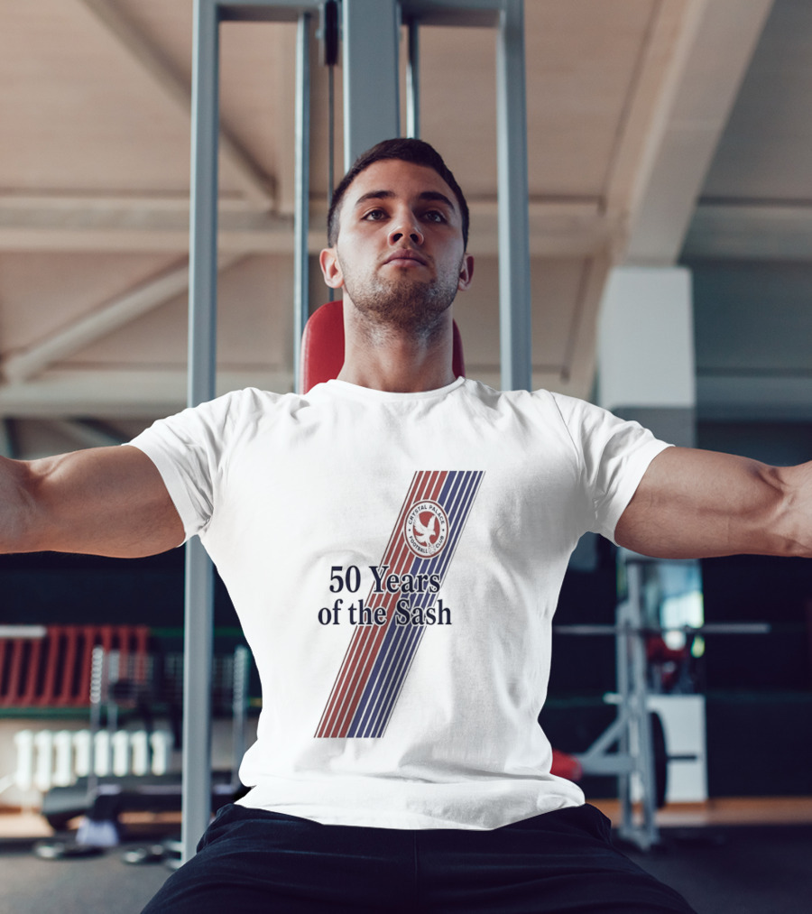 Crystal Palace 50 Years Of The Sash Anniversary Celebration T-Shirt