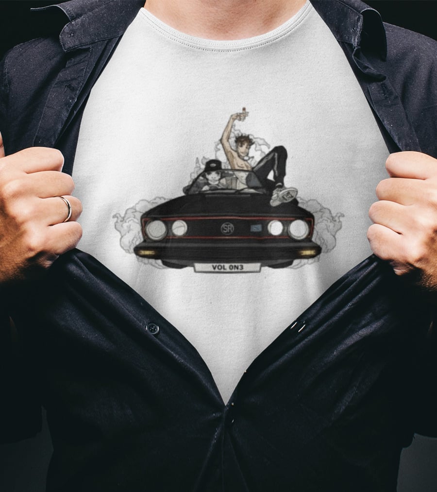 Ren Store Ren Sick Sick Soul Vol On 3 Car Smoky Ride T-Shirt