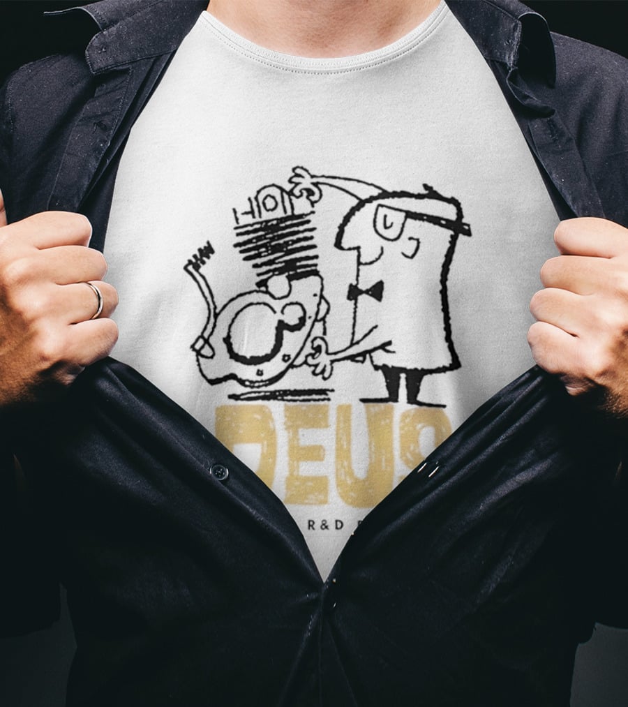 Deus SR R&D Dept Mechanic Motorcycle T-Shirt