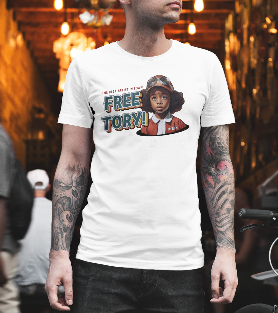 The Best Artist In Town Free Tory PTRSN T-Shirt