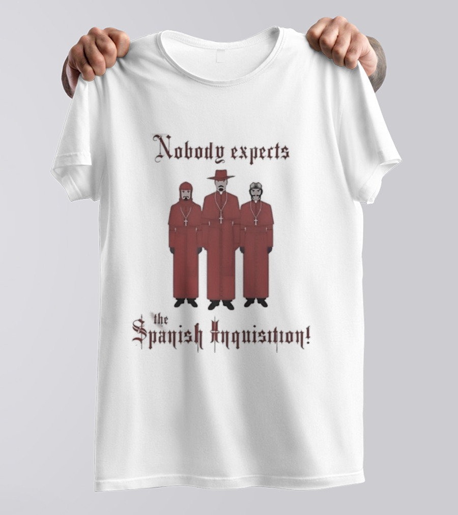Monty Python Nobody Expects The Spanish Inquisition T-Shirt