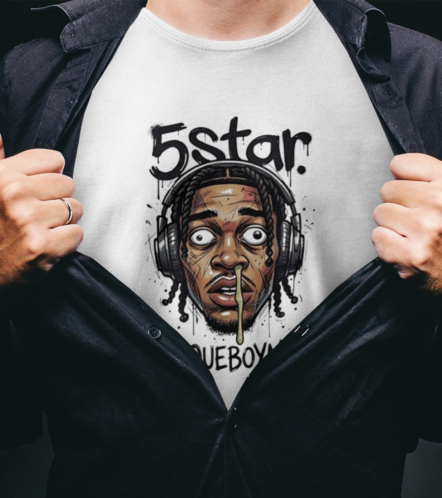 Plaqueboymax 5 Star Twitch Streamer T-Shirt
