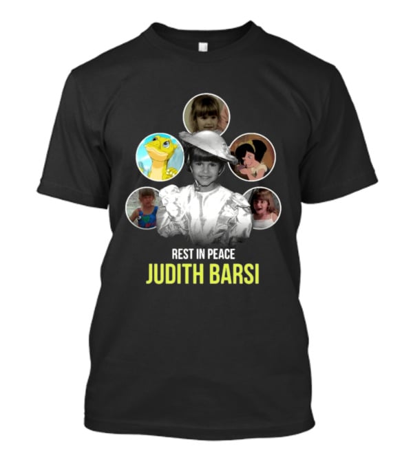 Rest In Peace Judith Barsi Tribute With Memorable Childhood Images T-Shirt