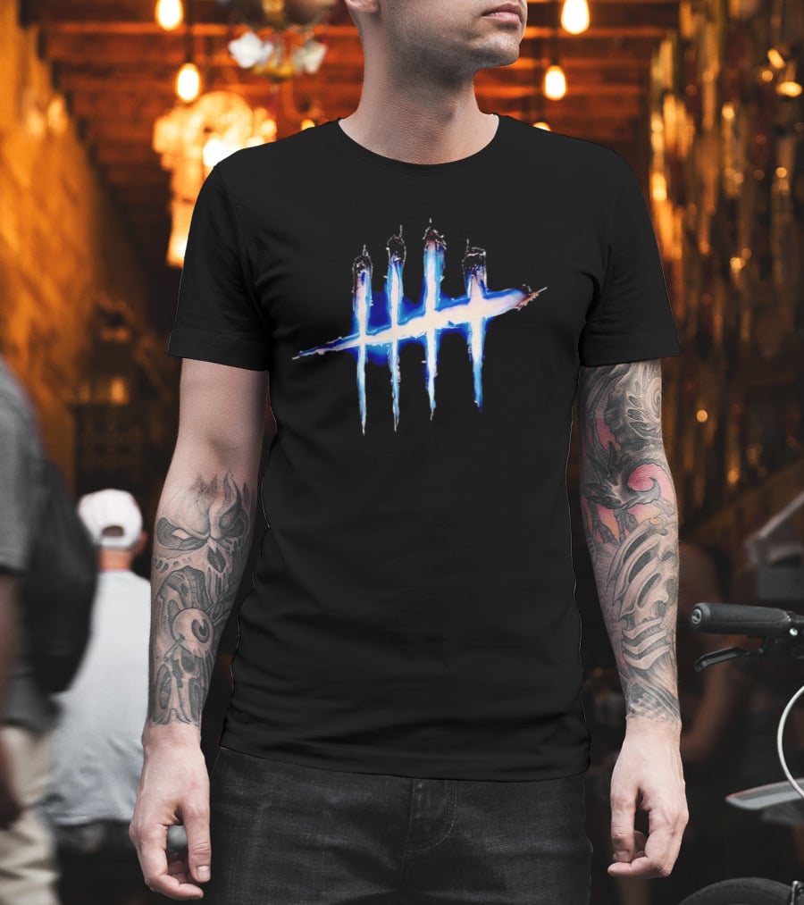 AEW Dead By Daylight Claw Mark All Elite Wrestling Collaboration T-Shirt