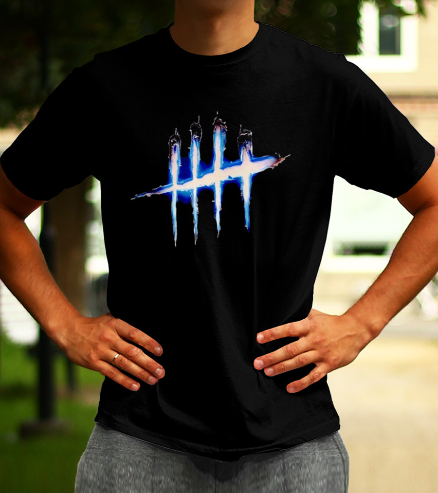 AEW Dead By Daylight Claw Mark All Elite Wrestling Collaboration T-Shirt