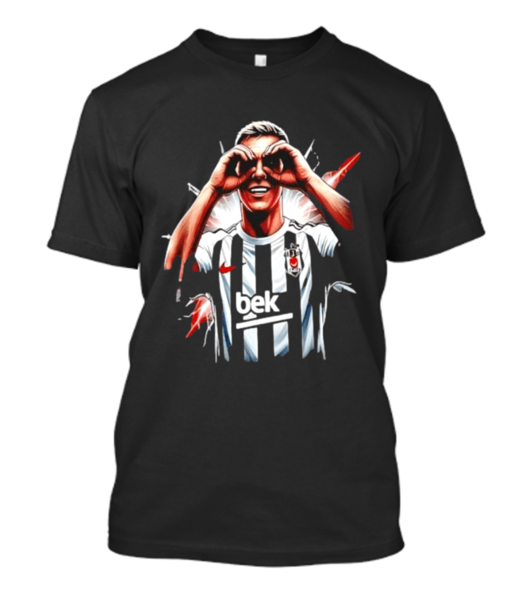 Beşiktaş JK Beko Football Player Celebration T-Shirt