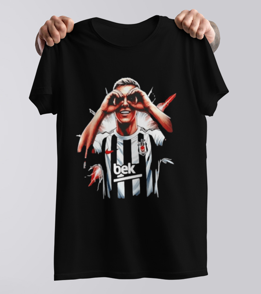 Beşiktaş JK Beko Football Player Celebration T-Shirt