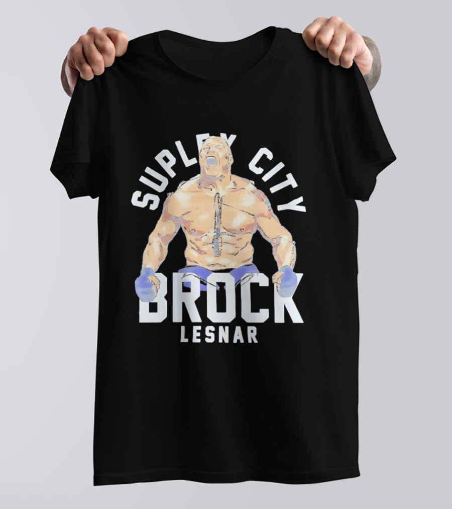 Brock Lesnar Suplex City The Beast Incarnate WWE Wrestling T-Shirt