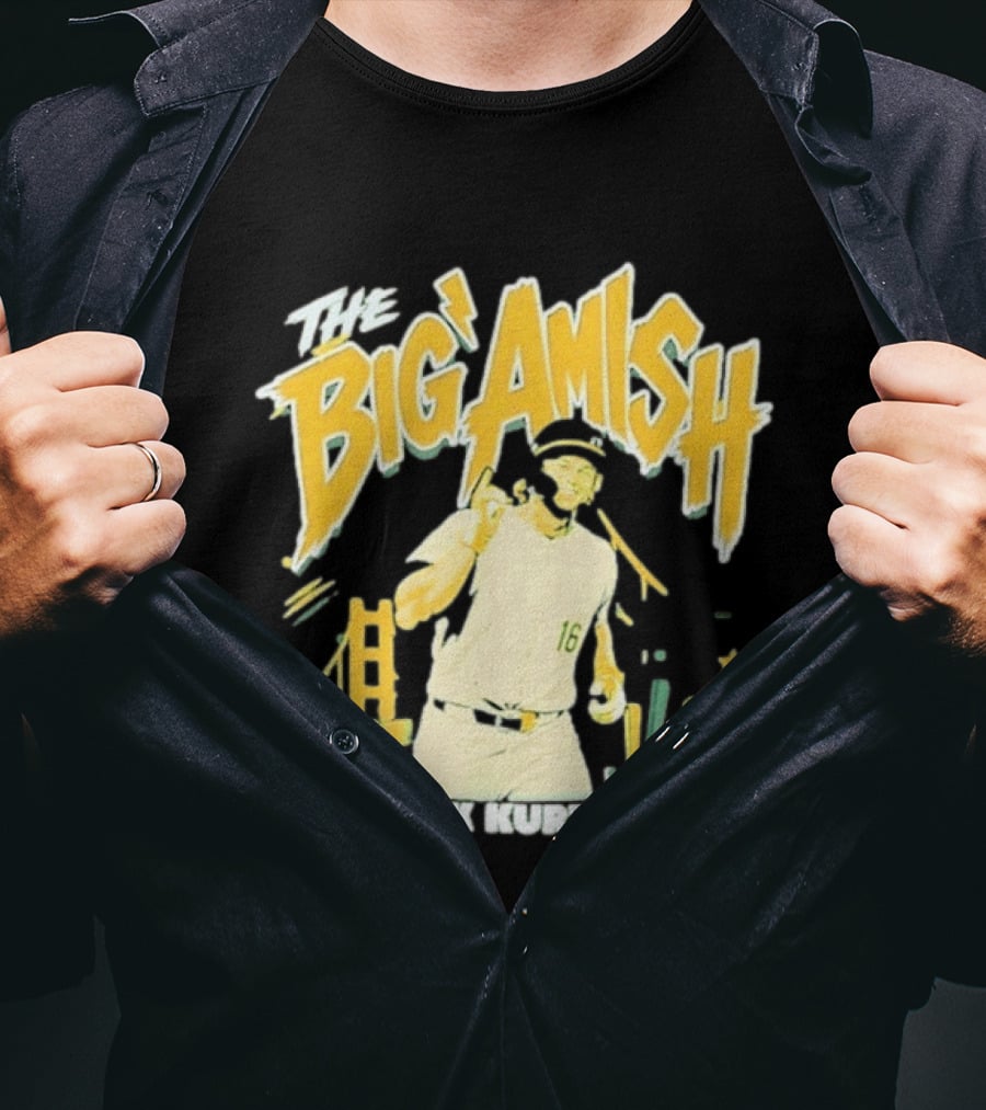Nick Kurtz Athletics Baseball The Big Amish Sports T-Shirt
