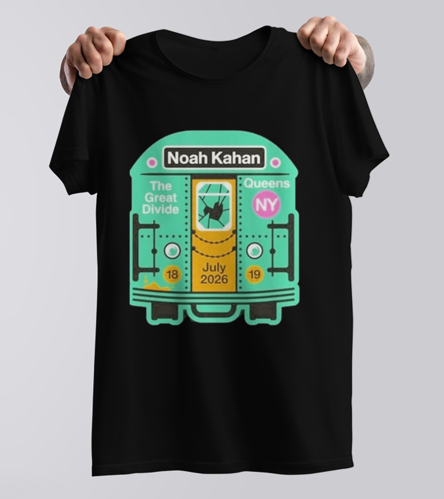 Noah Kahan The Great Divide Queens NY July 2026 T-Shirt