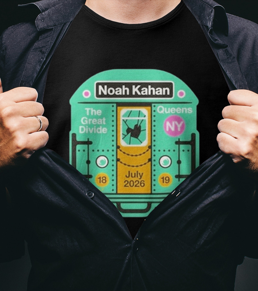 Noah Kahan The Great Divide Queens NY July 2026 T-Shirt