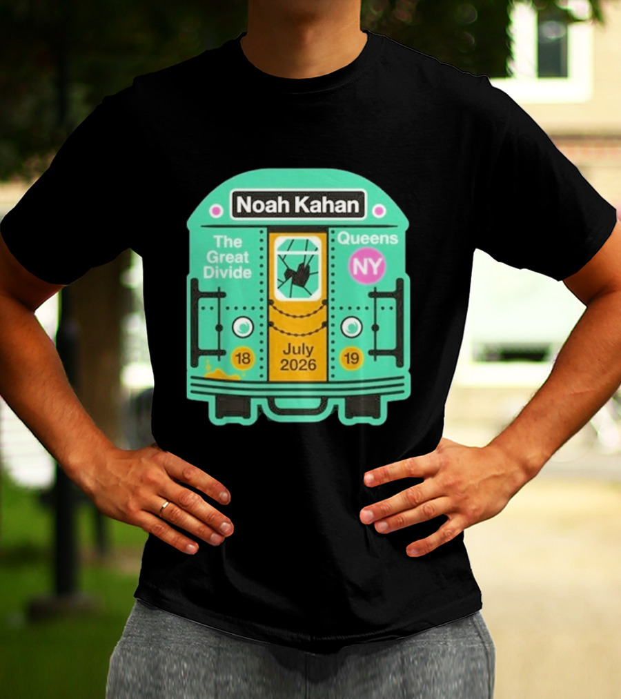 Noah Kahan The Great Divide Queens NY July 2026 T-Shirt