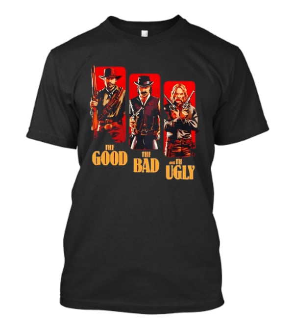 Red Dead Redemption Western Outlaws The Good The Bad The Ugly T-Shirt