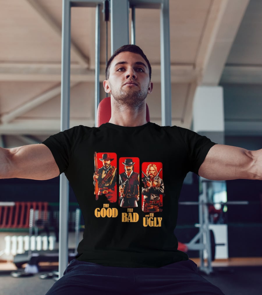 Red Dead Redemption Western Outlaws The Good The Bad The Ugly T-Shirt