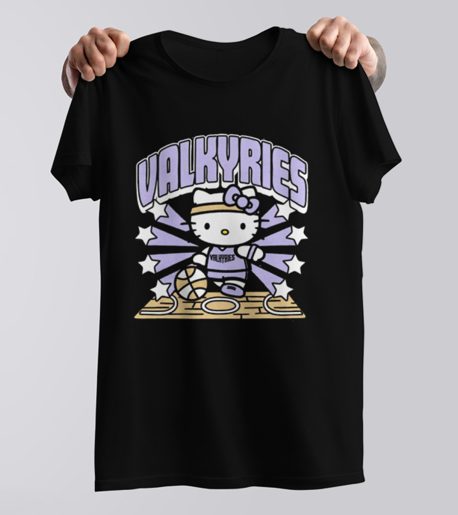 Hello Kitty Valkyries Basketball T-Shirt