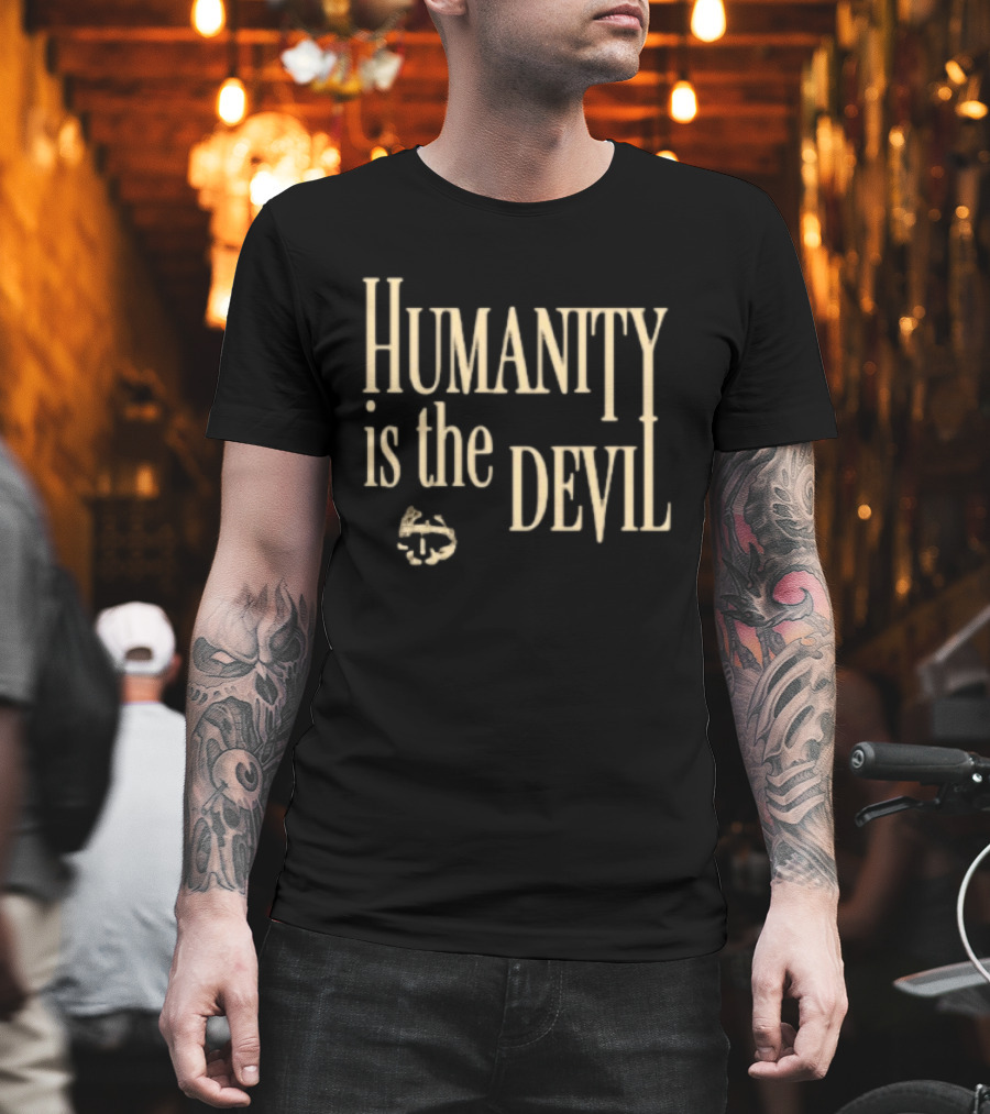 Sacred Deer Store Humanity Is The Devil Integrity T-Shirt