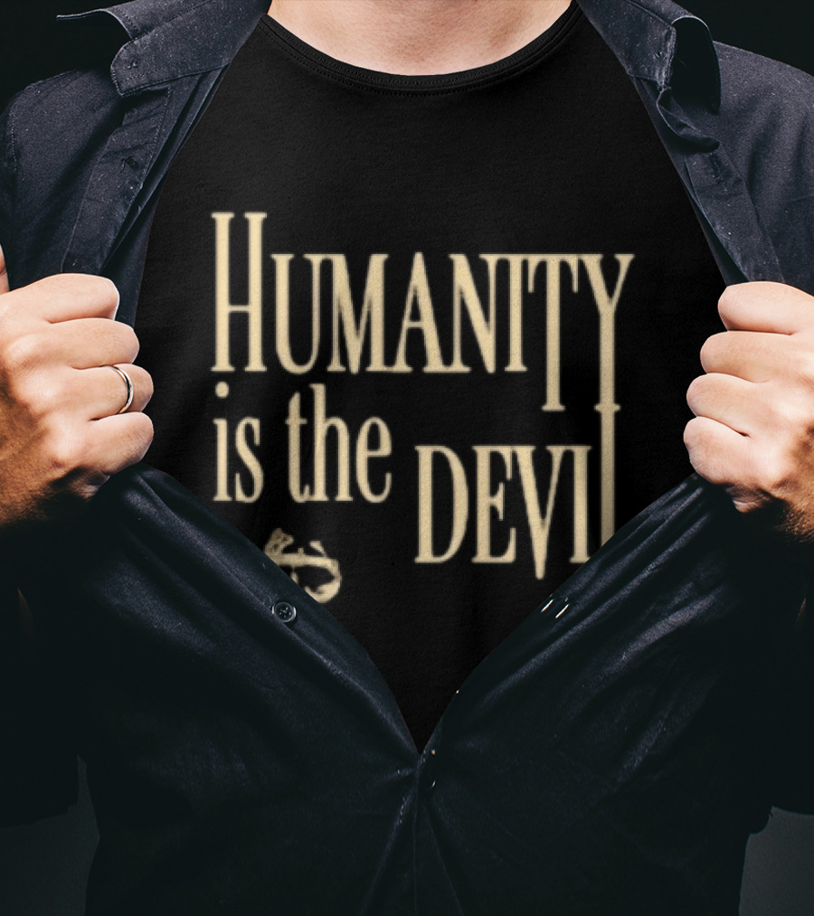 Sacred Deer Store Humanity Is The Devil Integrity T-Shirt