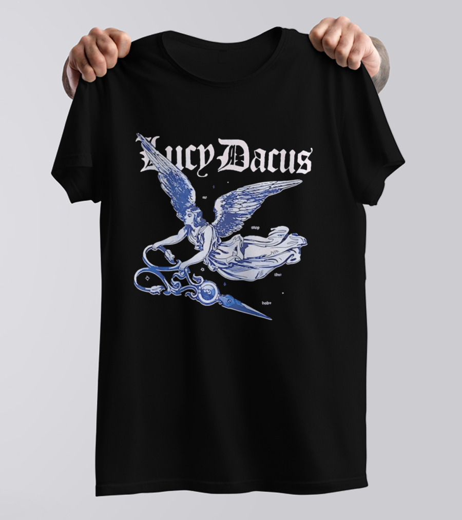 Lucy Dacus Angel Holding Scissors Ethereal T-Shirt
