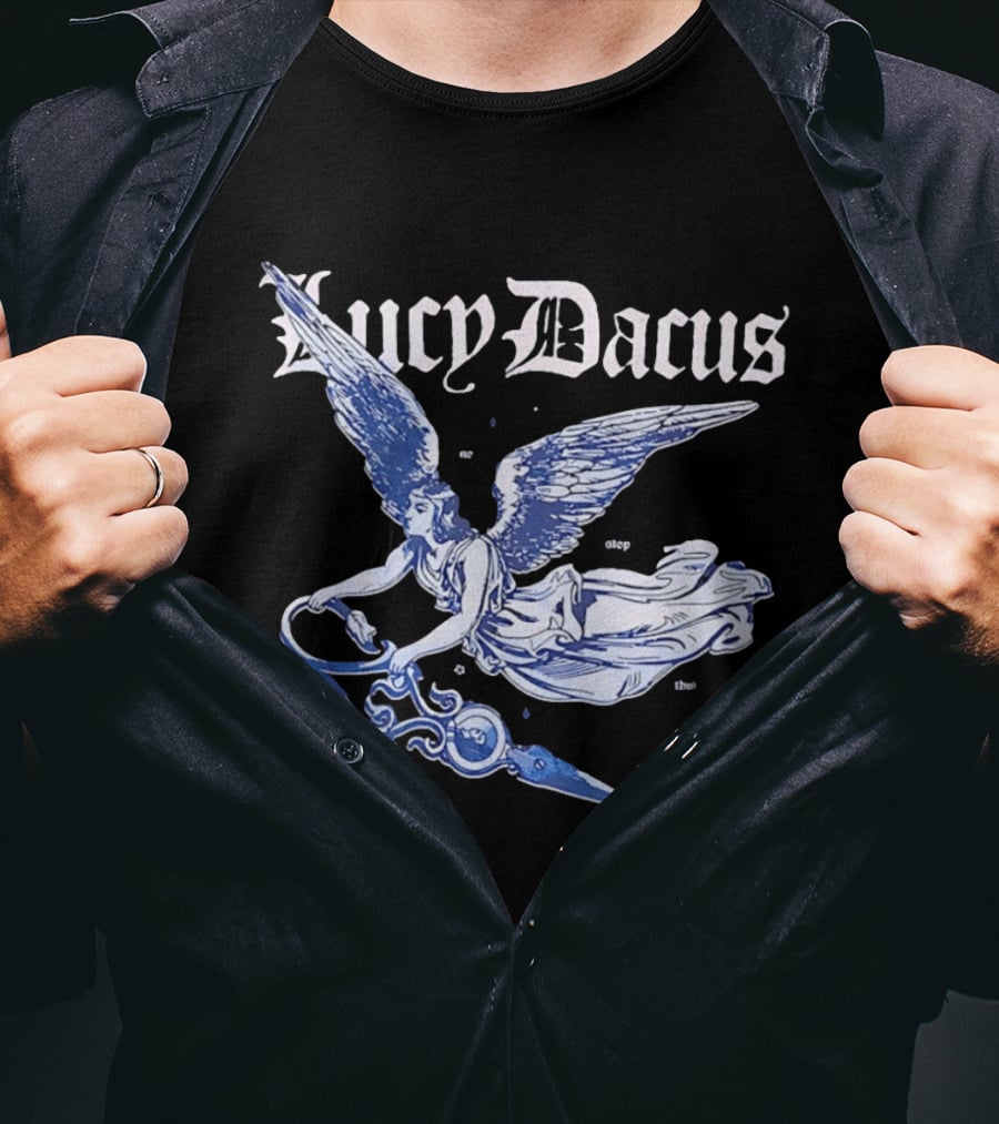 Lucy Dacus Angel Holding Scissors Ethereal T-Shirt