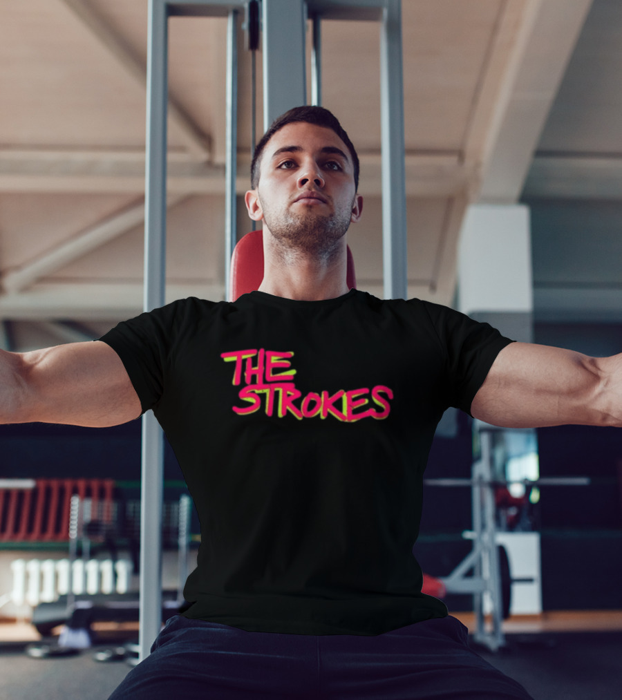 The Strokes Store Neon Shadow T-Shirt
