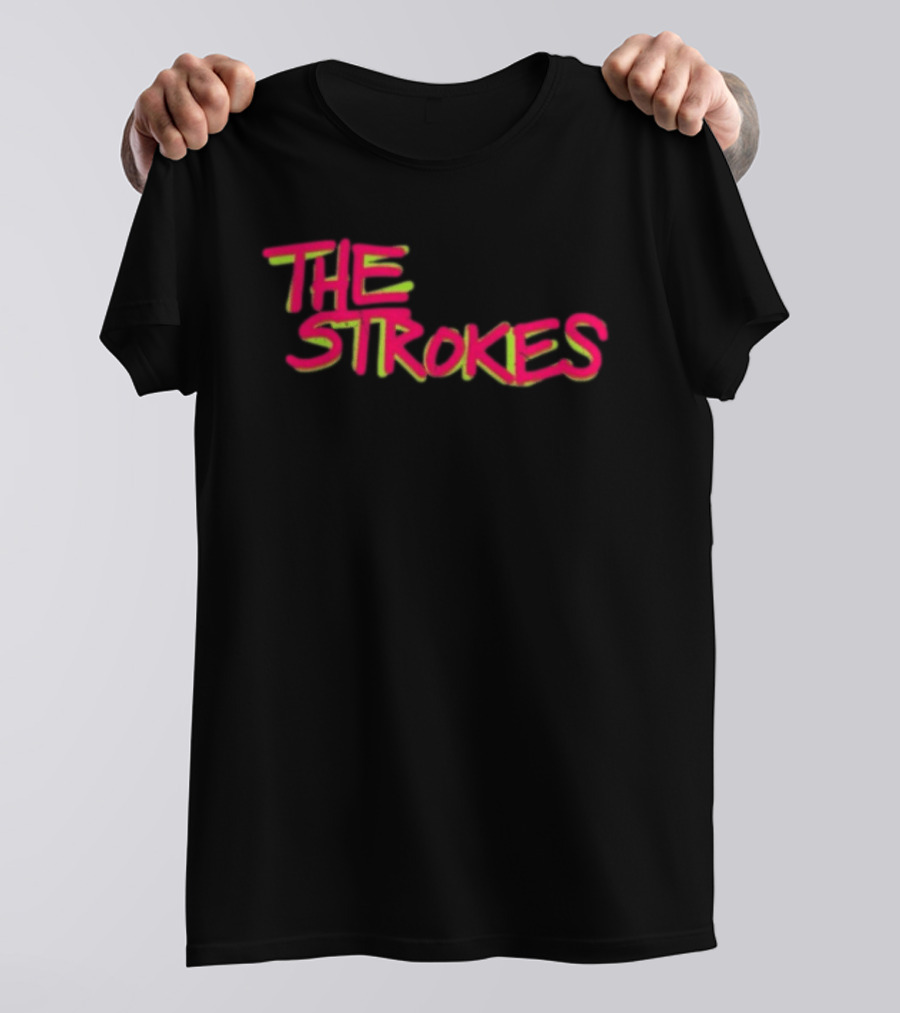 The Strokes Store Neon Shadow T-Shirt