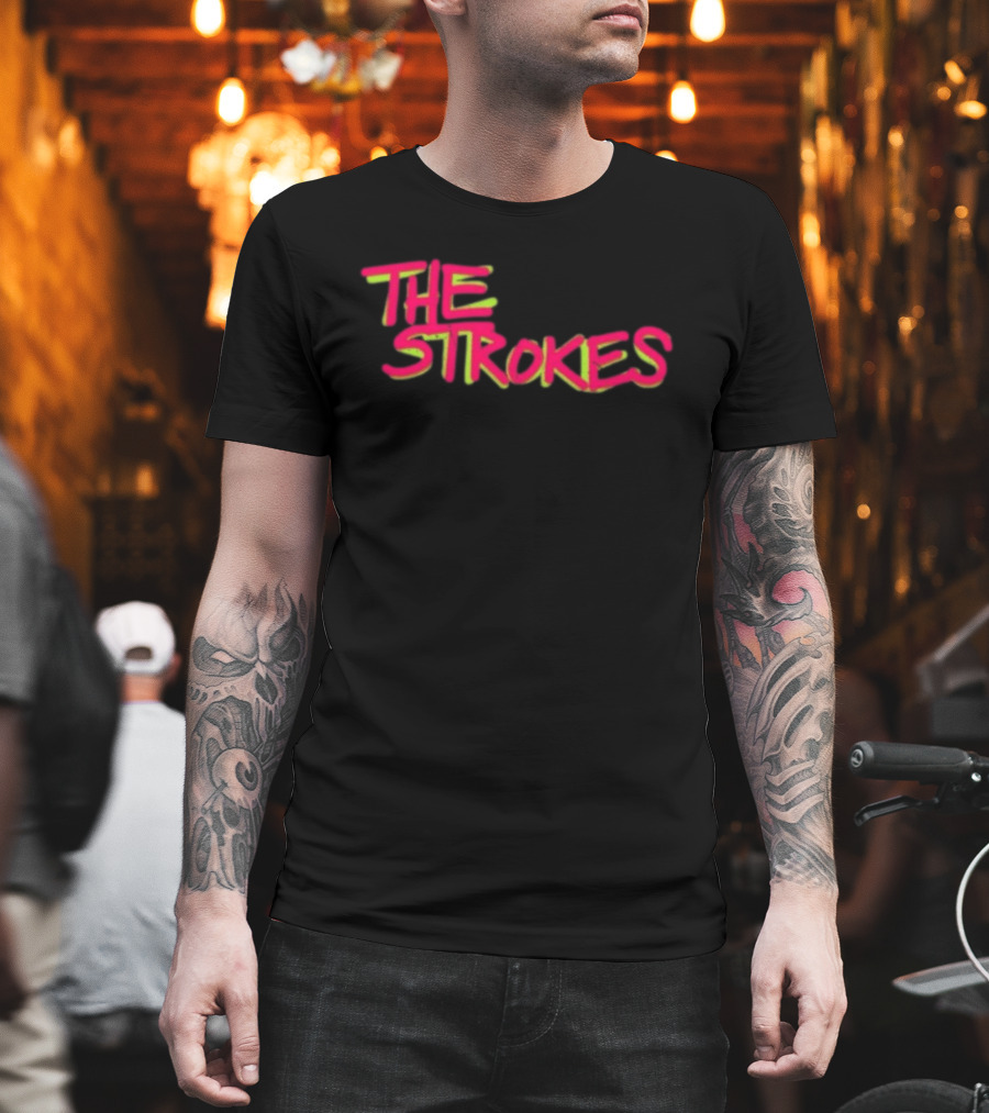 The Strokes Store Neon Shadow T-Shirt