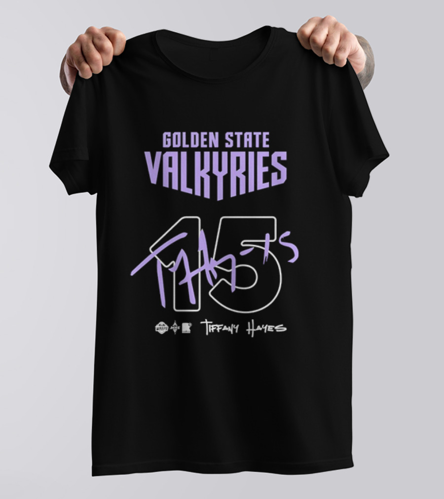 Golden State Valkyries 15 Tiffany Hayes T-Shirt