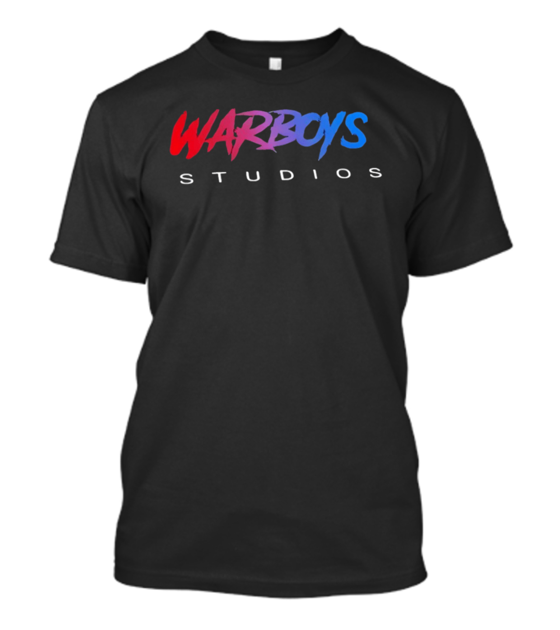 Warboys Studios Red And Blue Branding T-Shirt