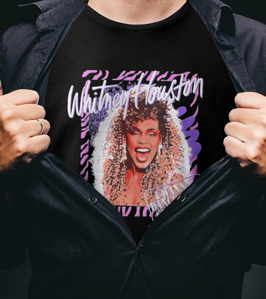 Whitney Houston I Wanna Dance With Somebody T-Shirt