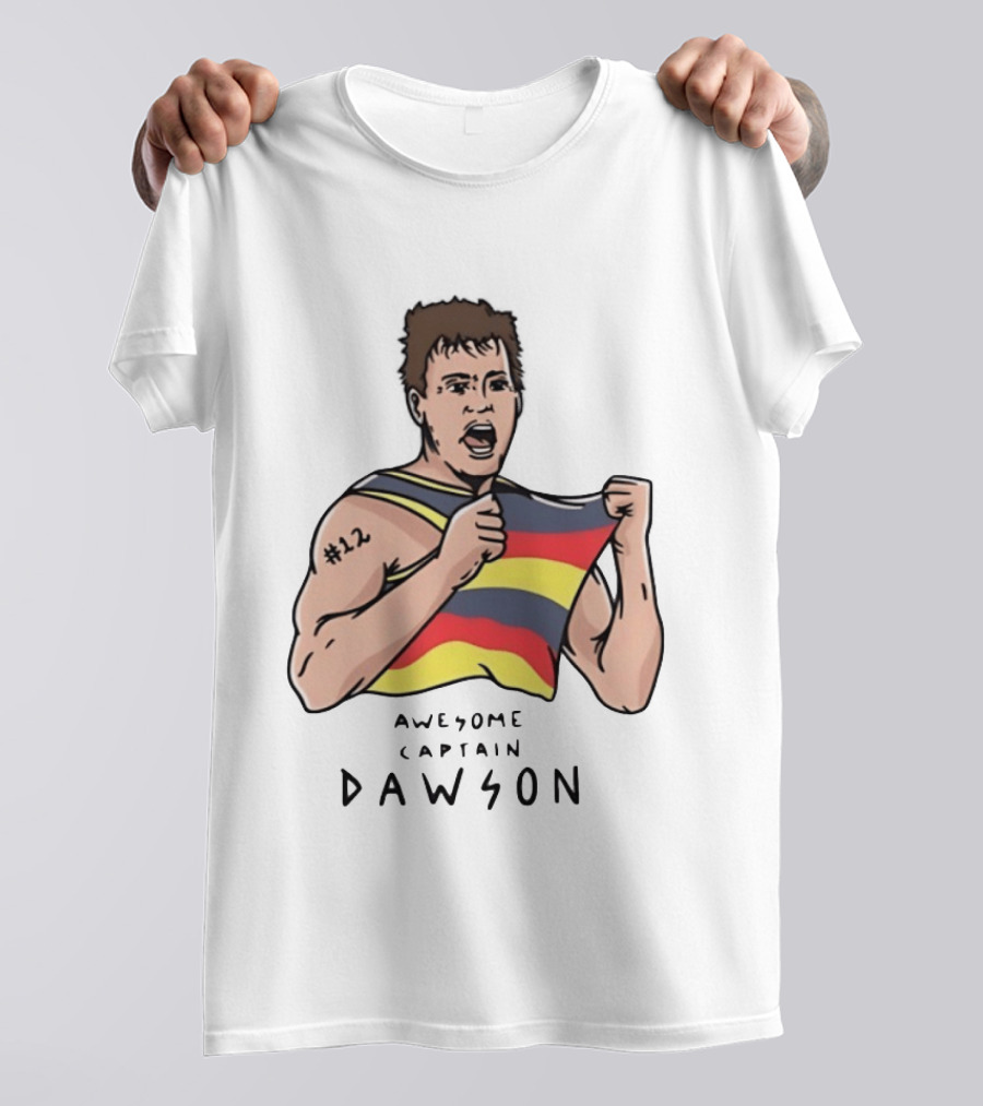 Awesome Captain Dawson No 12 Athlete Sports Victory T-Shirt