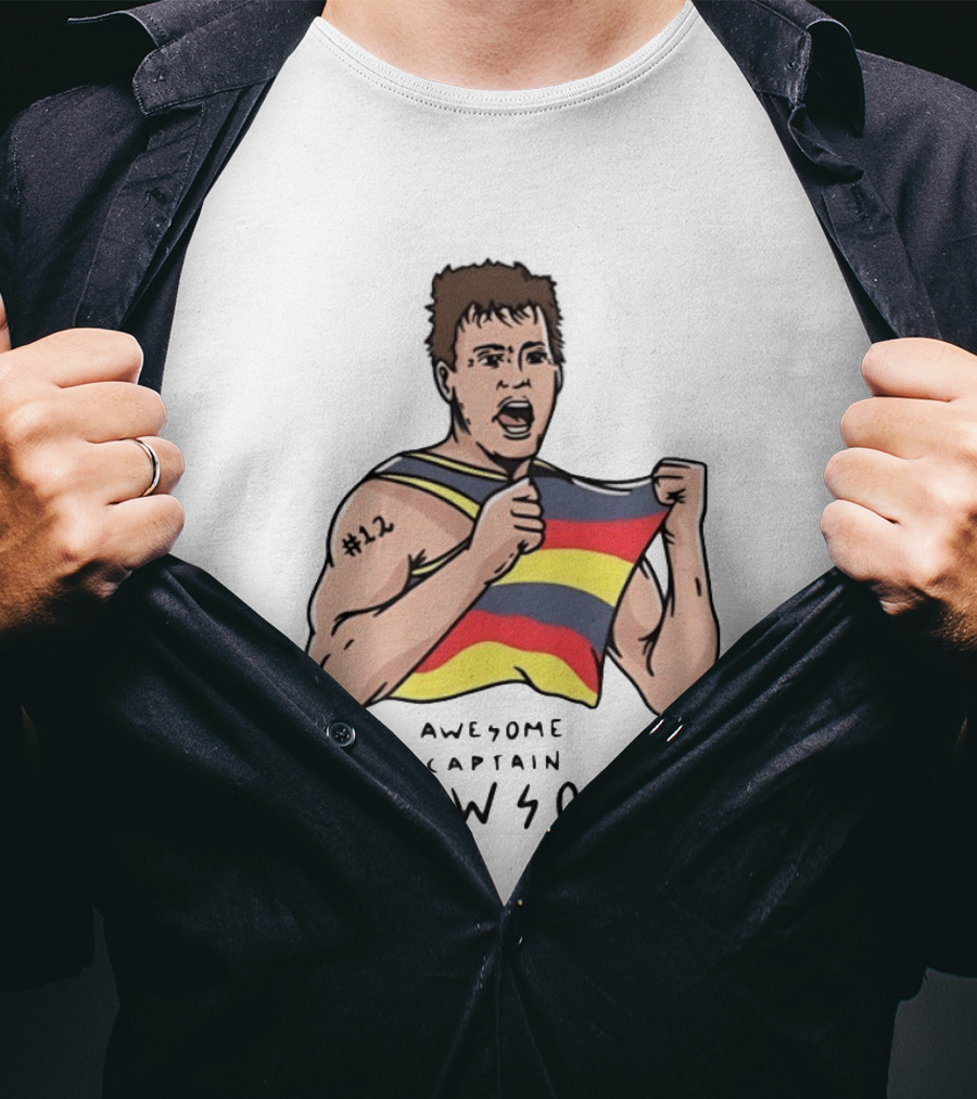 Awesome Captain Dawson No 12 Athlete Sports Victory T-Shirt