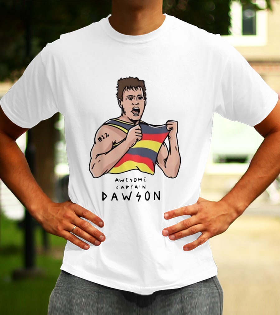 Awesome Captain Dawson No 12 Athlete Sports Victory T-Shirt