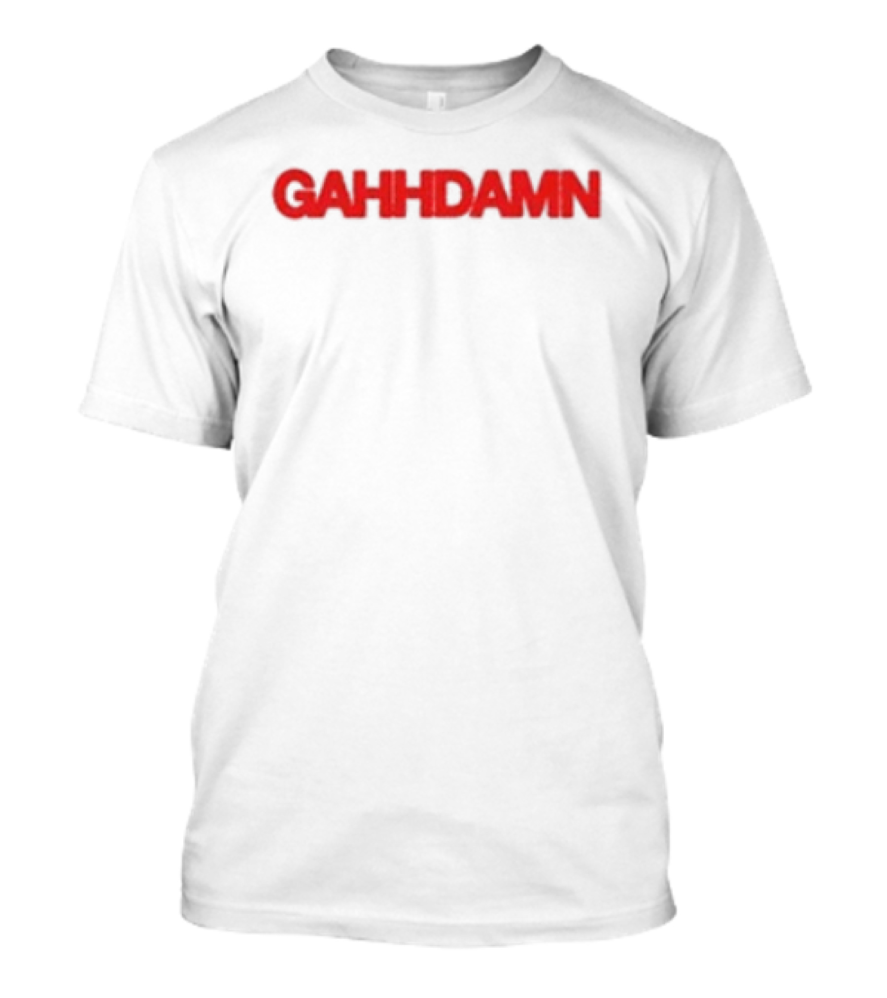 Def Jam Shop Store Gahhdamn Chase Shakur White T-Shirt