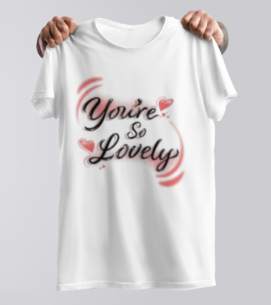 Def Jam Shop Store You're So Lovely Chase Shakur T-Shirt