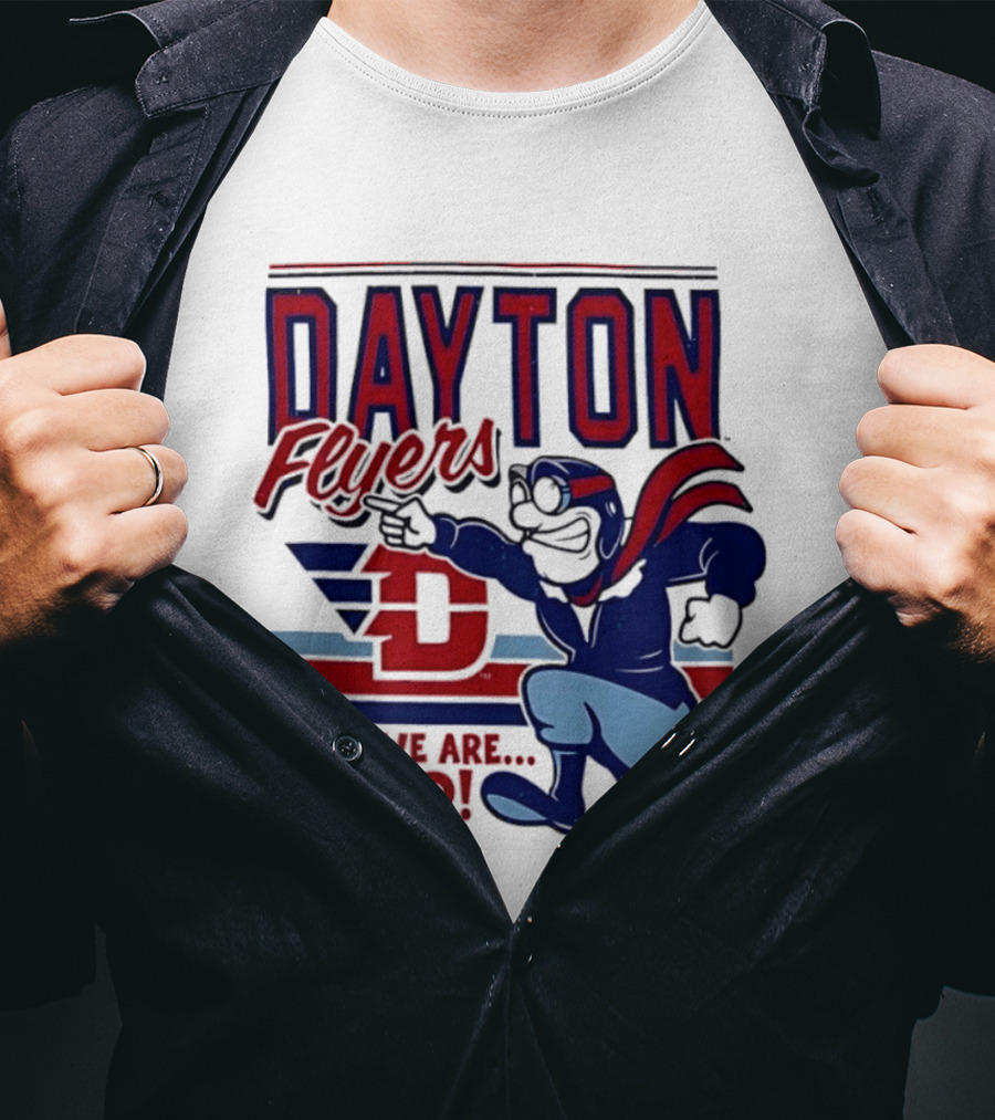 Dayton Flyers We Are UD Rushing Forward T-Shirt