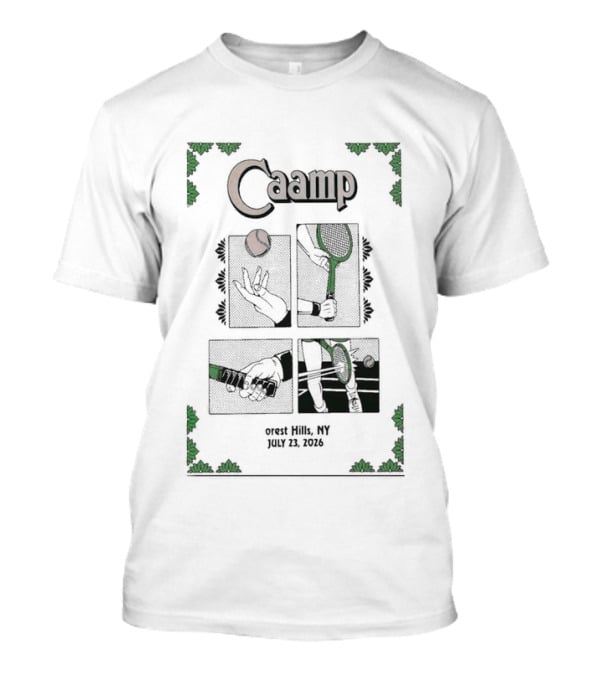 Caamp Tennis Forest Hills NY July 23 2026 T-Shirt