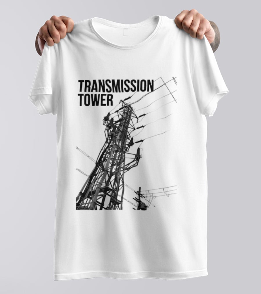 Transmission Tower Industrial Electrical T-Shirt