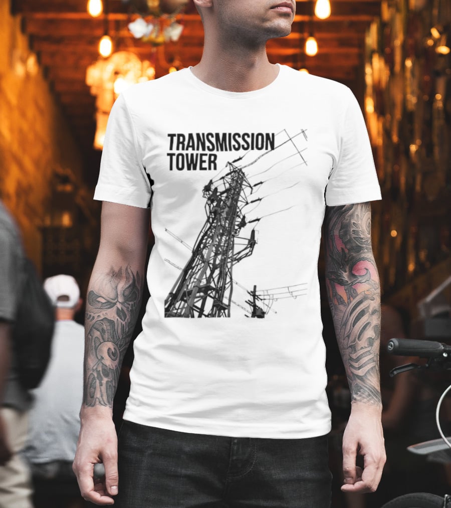 Transmission Tower Industrial Electrical T-Shirt