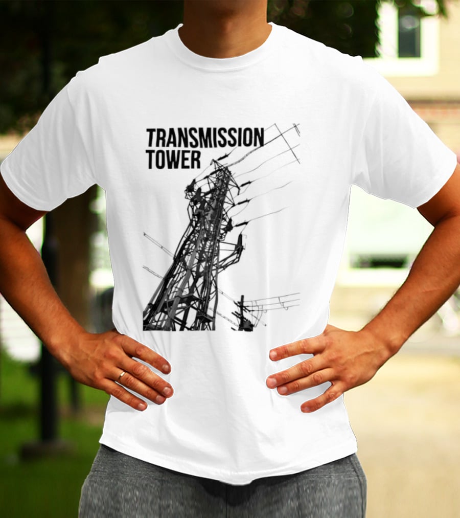 Transmission Tower Industrial Electrical T-Shirt