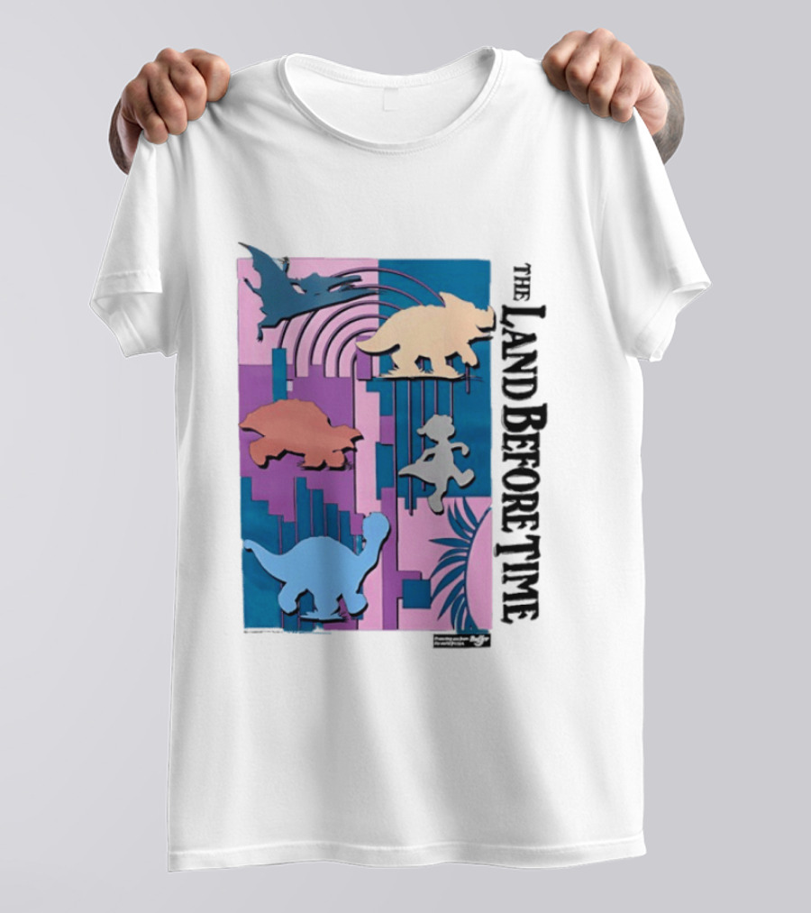 The Land Before Time Littlefoot Cera Petrie Ducky Spike T-Shirt