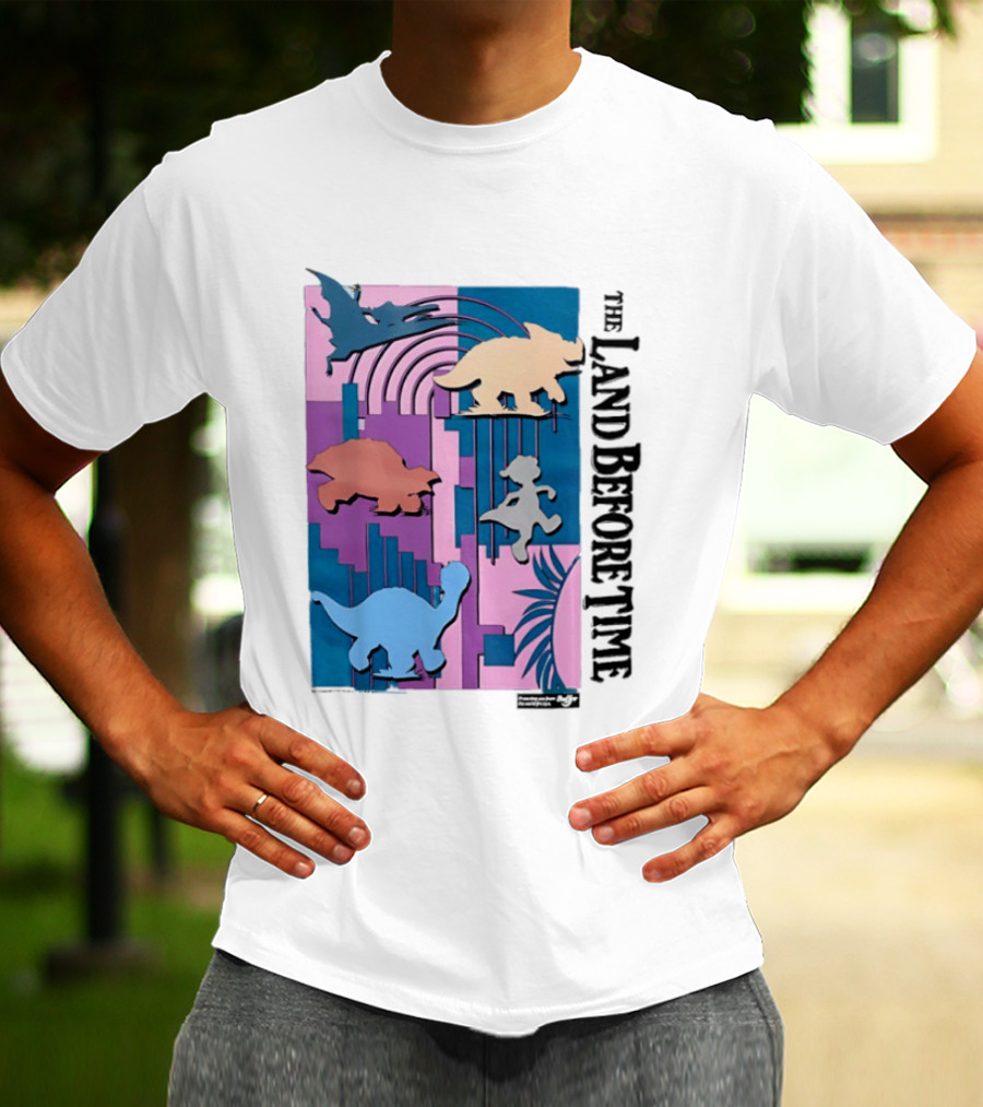 The Land Before Time Littlefoot Cera Petrie Ducky Spike T-Shirt