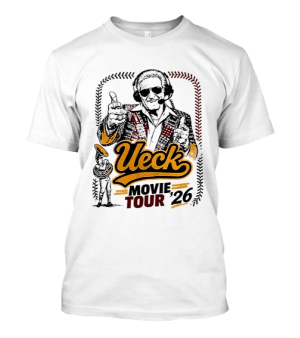 Ueck Movie Tour 26 Bob Uecker Baseball Legend Thumb Up T-Shirt