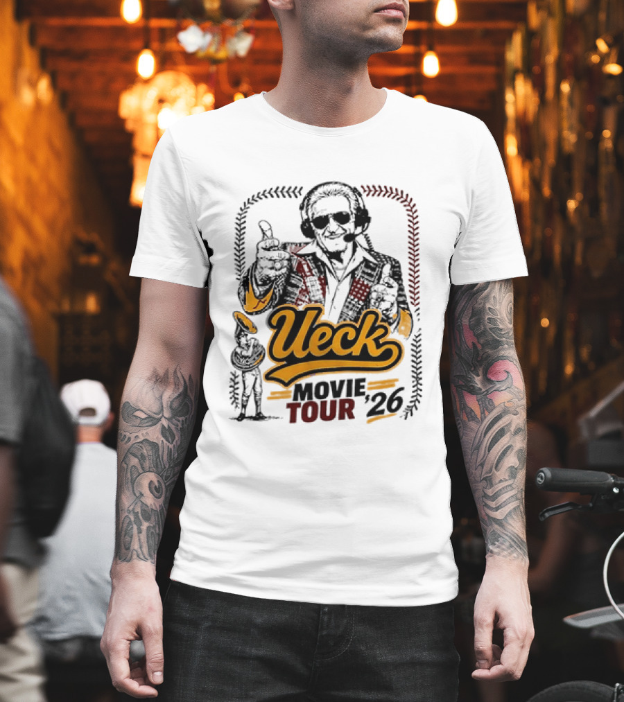 Ueck Movie Tour 26 Bob Uecker Baseball Legend Thumb Up T-Shirt