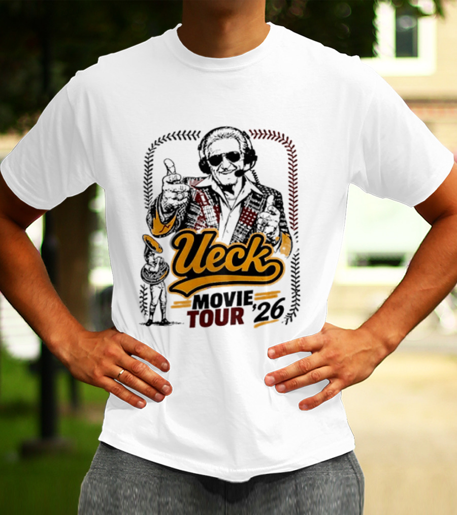 Ueck Movie Tour 26 Bob Uecker Baseball Legend Thumb Up T-Shirt
