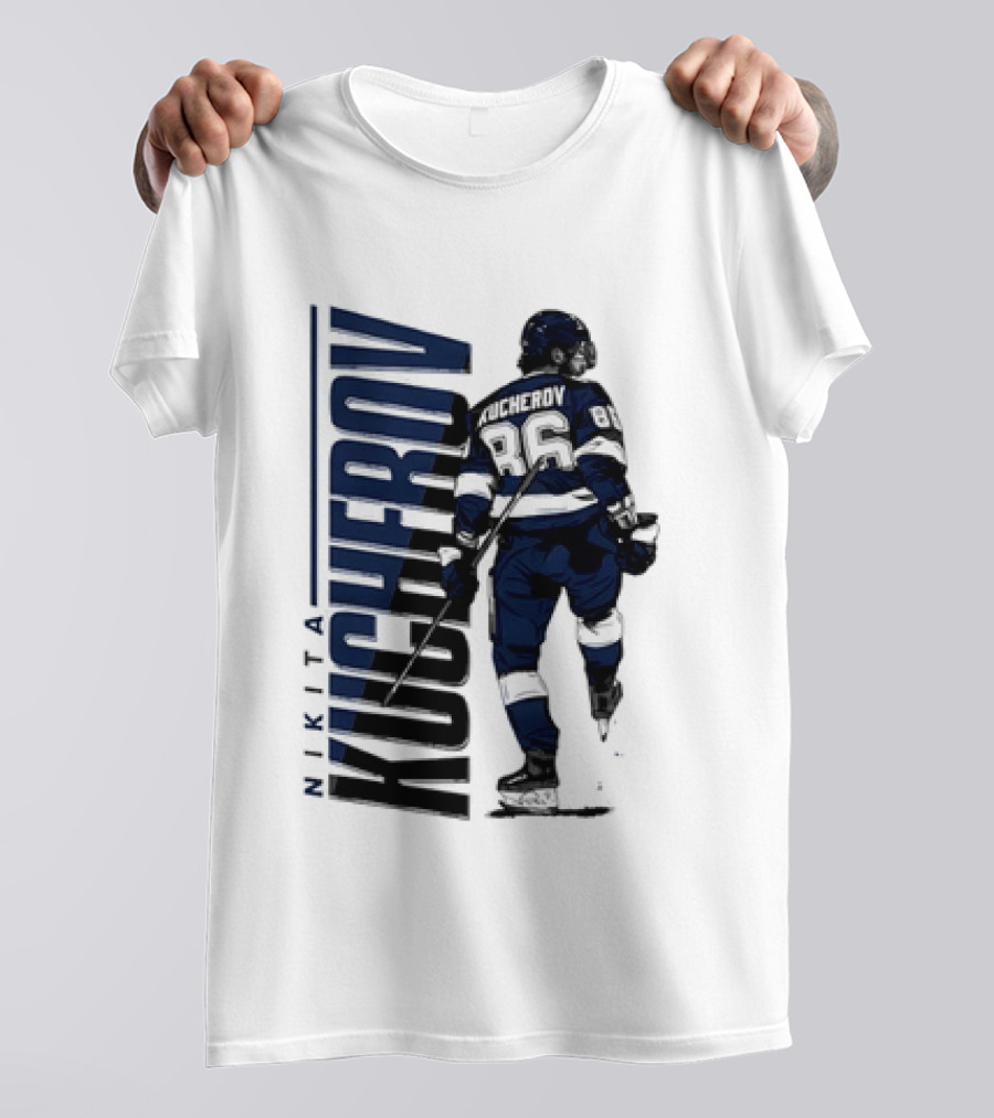 Nikita Kucherov Tampa Bay Lightning NHL Player Skating Number 86 T-Shirt